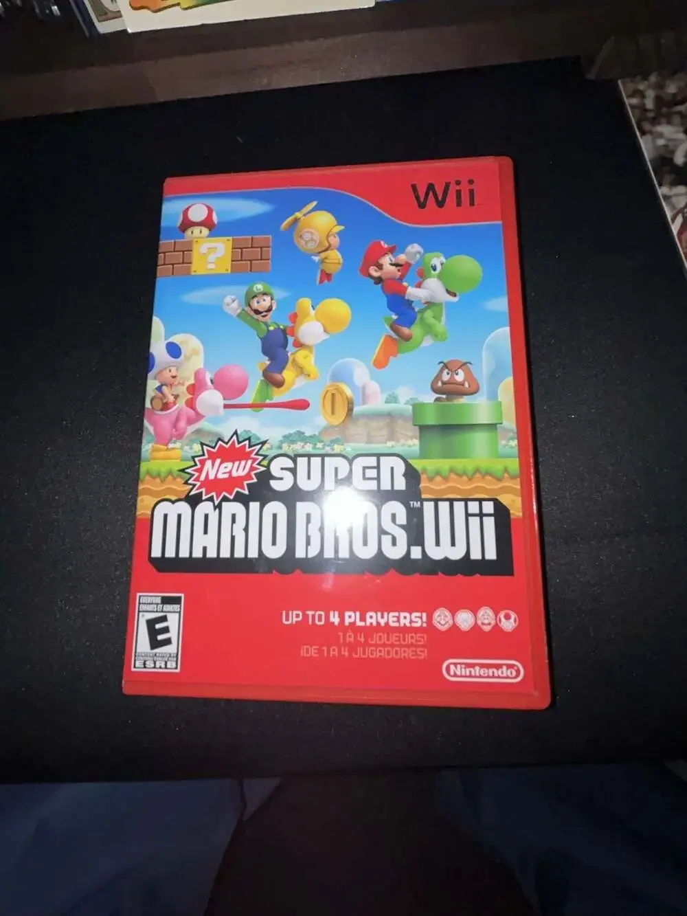 New Super Mario Bros. Wii (Nintendo Wii, 2009) Complete with Case, Manual and In